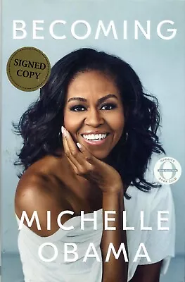 AUTOGRAPHED Michelle Obama  Becoming   (Hardcover 2018) • $5