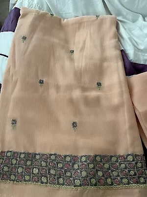 Indian Unstitched Salwar Kameez Punjabi Suit • £7
