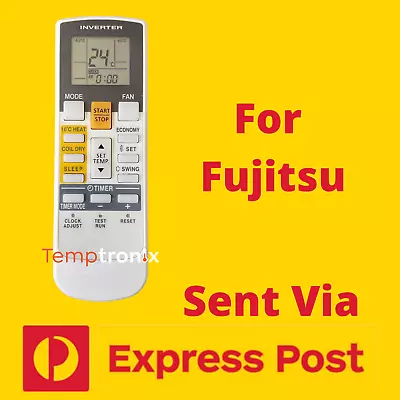 $24.95 • Buy Air Conditioner Remote Control Fujitsu AR-RAH1E, AR-RAH2E, AR-RAH1U EXPRESS POST