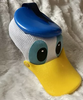 Vintage 1980’s Donald Duck Squeak 3D Mesh Hat Walt Disney World Park Rare Works • $15