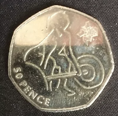  2011 50 Pence Coin Weightlifting From The London 2012 Olympic Series  • £0.50