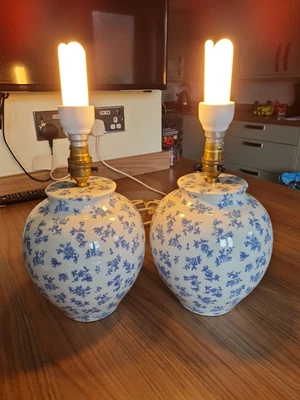 £35 • Buy Pair Laura Ashley Ceramic Lamp Bases