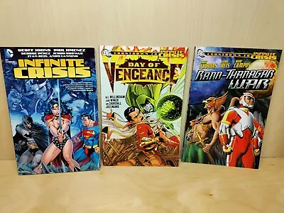 Infinite Crisis (DC Comics) Lot Of 3 TPB - Day Of Vengeance Rann-Thanagar War • $20
