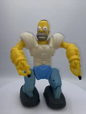 Simpsons Homer Homersapien Walking Toy Robot Working Rare 2007 WooWee Working • £4.99
