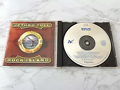 Jethro Tull Rock Island CD DADC PRESS! Chrysalis F2 21708 Ian Anderson RARE! OOP • $15.99