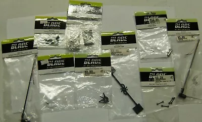 Blade 10 Parts Set For 120 SR R/C Helicopter Flybar Tail Boom Rotor Head Linkage • $34.99