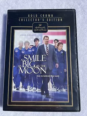 Hallmark A Smile As Big As The Moon (DVD) VG Disc + Cover Art - NO CASE -w/ Trac • $4