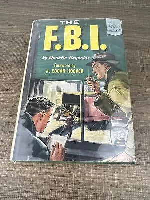 THE FBI By QUENTIN REYNOLDS LANDMARK BOOKS 46 J. EDGAR HOOVER HARDCOVER 1954 VTG • $8.99