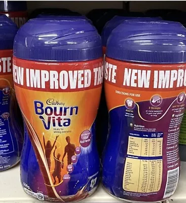 Cadbury Bournvita Hot Drink Bourn Vita 500gm. • £12.49