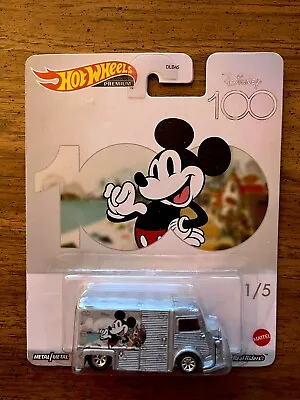 2023 Hot Wheels Premium Disney 100 Years-Mickey Mouse 1/5 CITROEN TYPE H Gray RR • $15.80