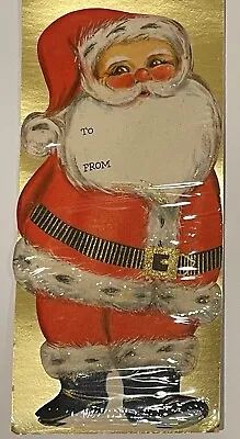 $15 • Buy Cute Vintage Hallmark Christmas Santa Seals Tags Original Package Unopened