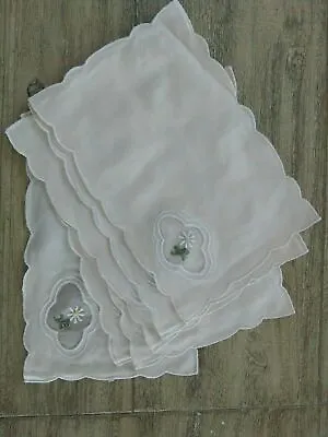 Lot Of 10 Vintage Crochet Linen Handmade Lace Doilies Brand New In Pack • $3.50