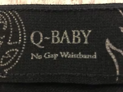 Wrangler Q-Baby Women's Size 9/10 X 32 Black Straight-Leg Jeans • $40