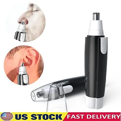 Electric Nose Hair Trimmer Shaver Ear Face Eyebrow Mustache Beard Shaver Clipper • $4.99