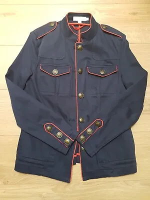 £44.99 • Buy Boden Navy Military Nautical Blazer Jacket Size 10 Free P&P Red Trim Rare Item