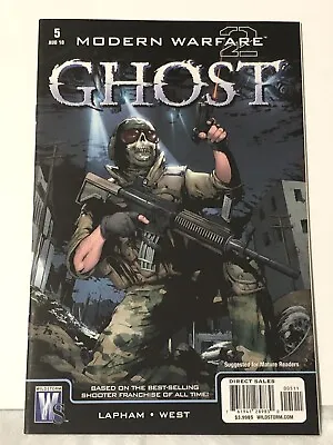 Modern Warfare 2: Ghost #5 Wildstorm Comics 2010 NM Only 4806 Retail Ordered • $200