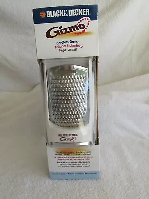 Black & Decker GIZMO Cordless Grater - NEW IN BOX • $19.99