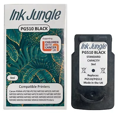 PG510 Black & CL511 Colour Ink Cartridges For Canon PIXMA IP2700 Printer • £12.95