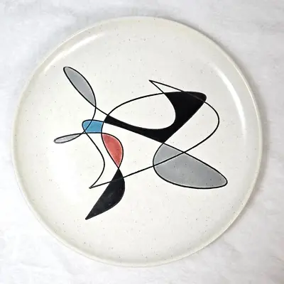 Vintage Poppytrail Metlox Contempora Freeform Dinner Plate 10 Inch • $46.25