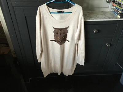 £6.50 • Buy Ladies Dorothy Perkings Long Jumper Size Uk 18 