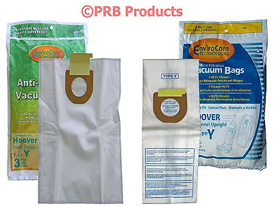 HEPA Or Allergy Hoover Style Z & Y Upright Vacuum Cleaner Bags Windtunnel SAVVY • $5.76