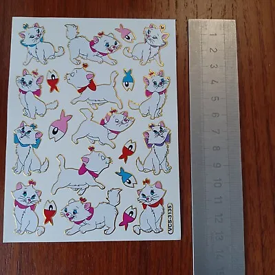 Vintage Stickers Marie Aristocats Sticker Sheet Vintage 90s  • £6