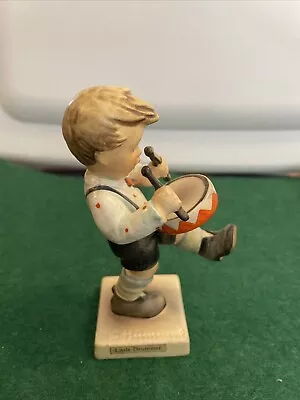 M I Hummel “Little Drummer” Figurine #240. Little Boy Drummer Marching. 1955 • $15