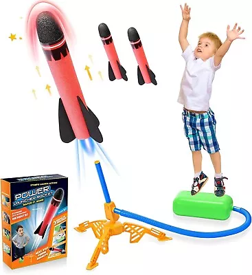 SAITCPRY Boy Toys For 4 5 6 Year Old Girl Stomp Toy Rockets Toys Boys Toys Age • £15.99