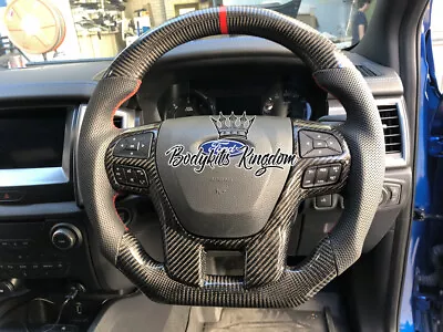 Ford Ranger Px 2 Px 3 Carbon Fiber Steering Wheel Paddle Shifter Body Kit Raptor • $999