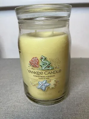 Yankee Candle Christmas Cookie 567g New • £22