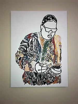 $34.99 • Buy Notorious BIG Biggie Smalls Canvas Print Hip Hop Poster Mural - 18 X 24 - Custom