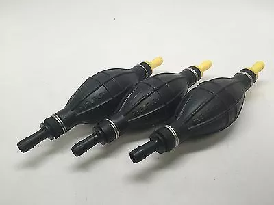 3pcs Marine Boat Black Rubber Jumbo 3/8  Primer Bulb Hose For Outboard Fuel Tank • $23.99