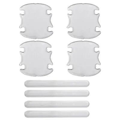 Clear Car Door Handle Stickers 8pcs Protective Film Dispensing Technology • $10.69
