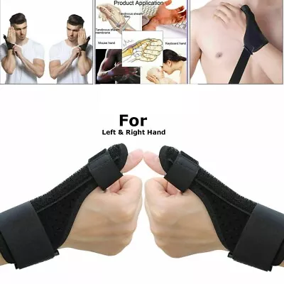 Thumb Spica Support Arthritis De Quervains And Splint Tendonitis Neoprene Brace • £4.99