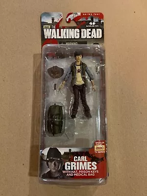 WALKING DEAD TV SERIES 4  CARL GRIMES  5 INCH ACTION FIGURE McFARLANE TOYS NEW • $14.56