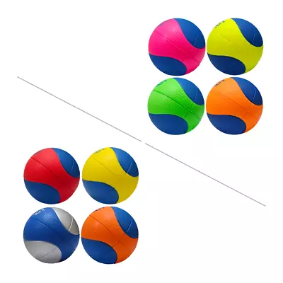 Macro Giant 6 In (Dia.) PU Foam Basketball Set Of 4 Bouncing Kid Sports Toys • $29.90