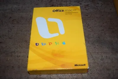 Microsoft Office 2008 Home & Student Edition For Mac W/ 3 Product Keys • $10.80