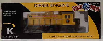 K-Line 6-21229 Ringling Circus S-2 Diesel Switcher W/Horn NEW • $170