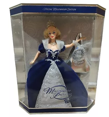 2000 Barbie New Year Millennium Princess Doll Special Edition Mattel New In Box • $18.95