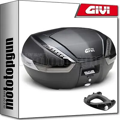 Givi V47nnt Topcase + Carrier Suzuki Dl 650v Power 2020 20 2021 21 2022 22 • $360.65