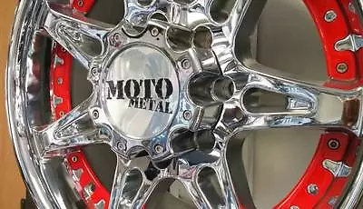 18x9 Moto Metal MO961 Chrome With Inserts 8x170 Fits Nwer Ford F250 Truck +18mm • $369