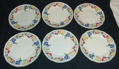 Set Of 6 Pieces Of Villeroy & Boch Melina Salad Plates 8 3/8  • $19.99