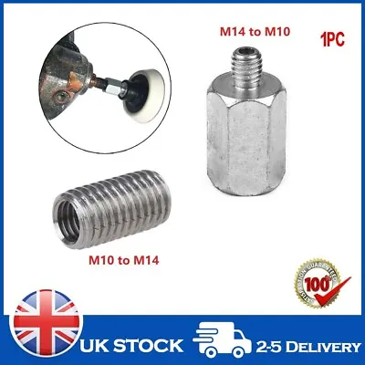 £5.99 • Buy M10 M14 Adapter Angle Grinder Polisher Thread Drill Bit Interface Converter - UK
