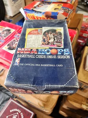 1990-91 NBA HOOPS Series 1 Factory Sealed - *TEXCARDS* • $47.50