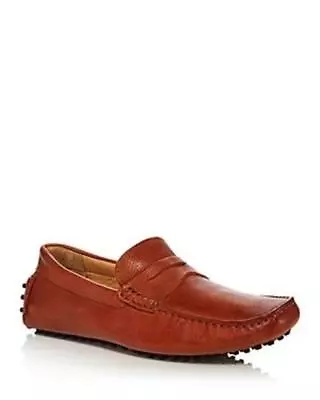 The Men's Store Men's Penny Loafer Drivers Mahogany Pebble US 9 M • $25