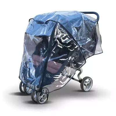 £32.99 • Buy Raincover For Britax B-Agile Double Stroller,UK Made In Clear Supersoft PVC