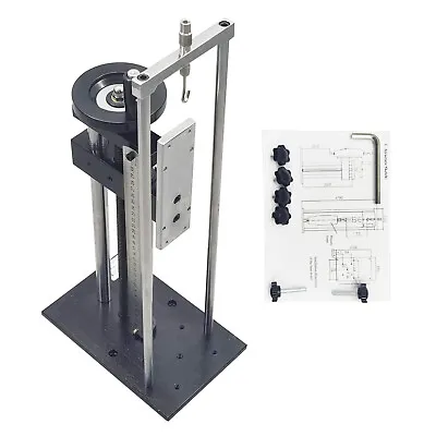 Vertical Spiral Tension Test Stand With Steel Ruler Push-pull Test Bed No Gauge • $192.70