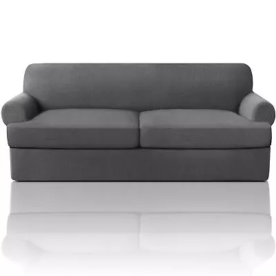PrinceDeco T Cushion Sofa Slipcover 3 Pieces Sofa Covers For T Cushion Sofa S... • $68.04