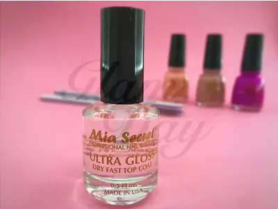 Mia Secret ULTRA GLOSS Top Coat Nail Polish • $11.95