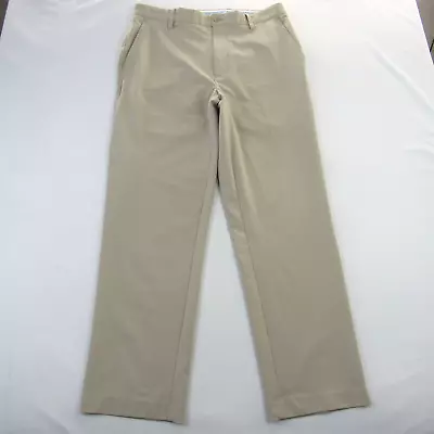 FootJoy Pants Mens Size 35x32 Light Khaki Golf Performance Stretch Chino • $19.79